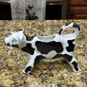 Vintage Cow Coffee Cream Dispenser